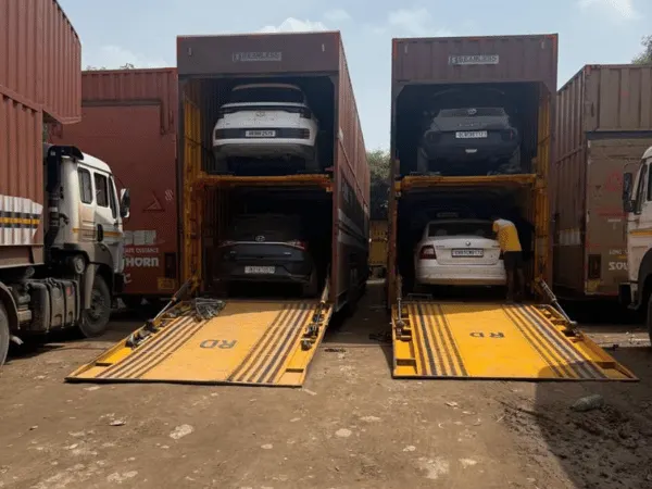 closed car carrier service in Hyderabad paresha cargo