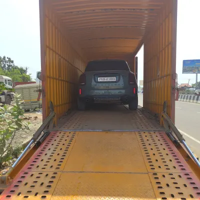 luxury vehicle transport service from hyderabad to delhi