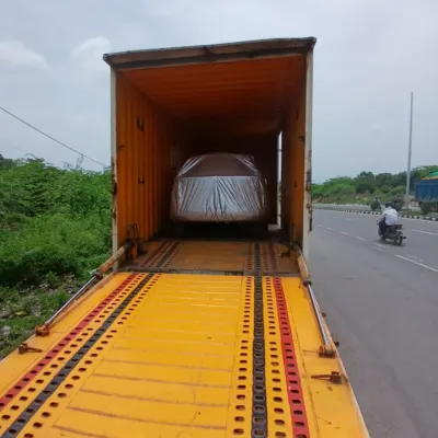 individual car transport service from hyderabad to delhi