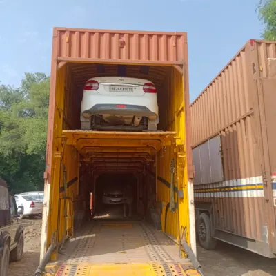 enclosed car carrier service from hyderabad to chennai