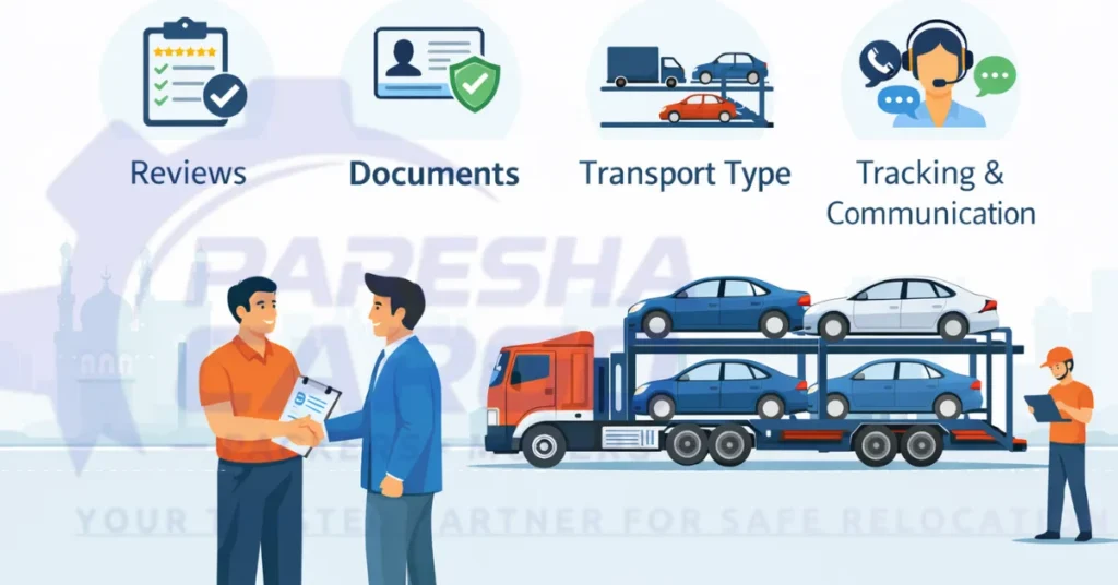 how to choose a reliable car transport service in hyderabad