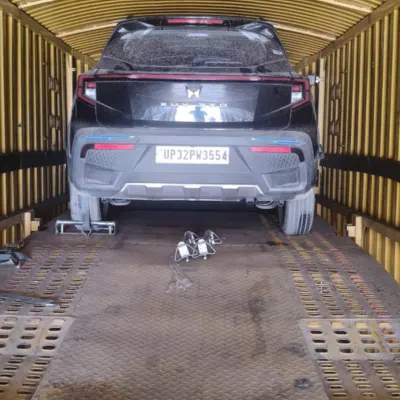 Enclosed car transport service from hyderabad to noida