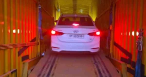 Car transport service from Hyderabad to Noida